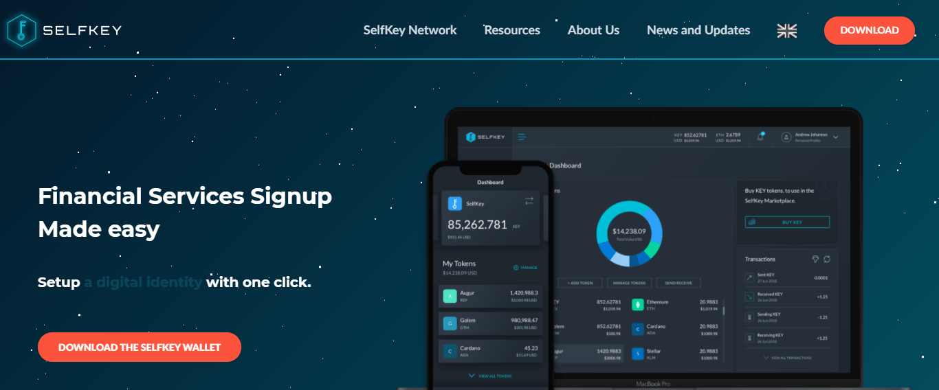 Selfkey.org Airdrop Review: The Wallet is free and open-source