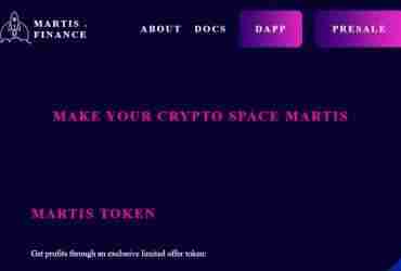 Martis.finance Airdrop Review: 1000 MARTIS to 500 Winner