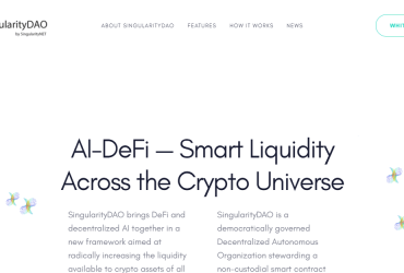 Singularitydao.ai Airdrop Review: AI-DeFi — Smart Liquidity Across the Crypto Universe.