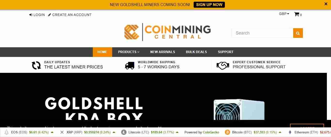 Coin Mining Central Review: Coin Mining Only Sell High-quality Miners