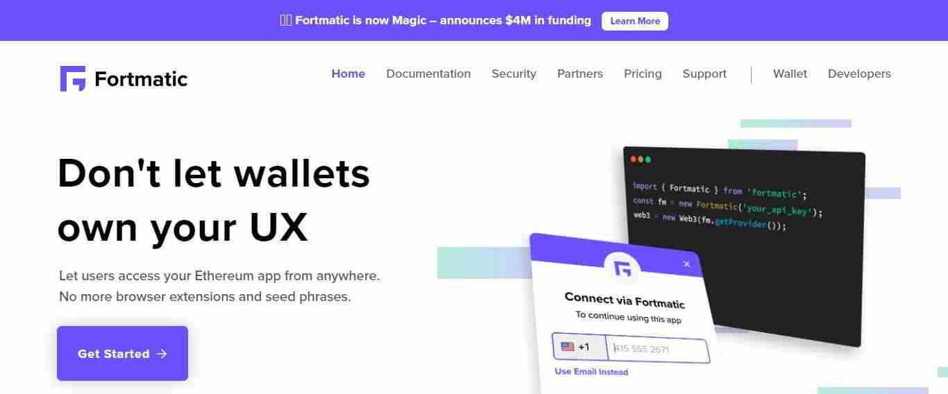 Fortmatic.com Wallet Review: A Friendly and Secure Crypto Wallet.