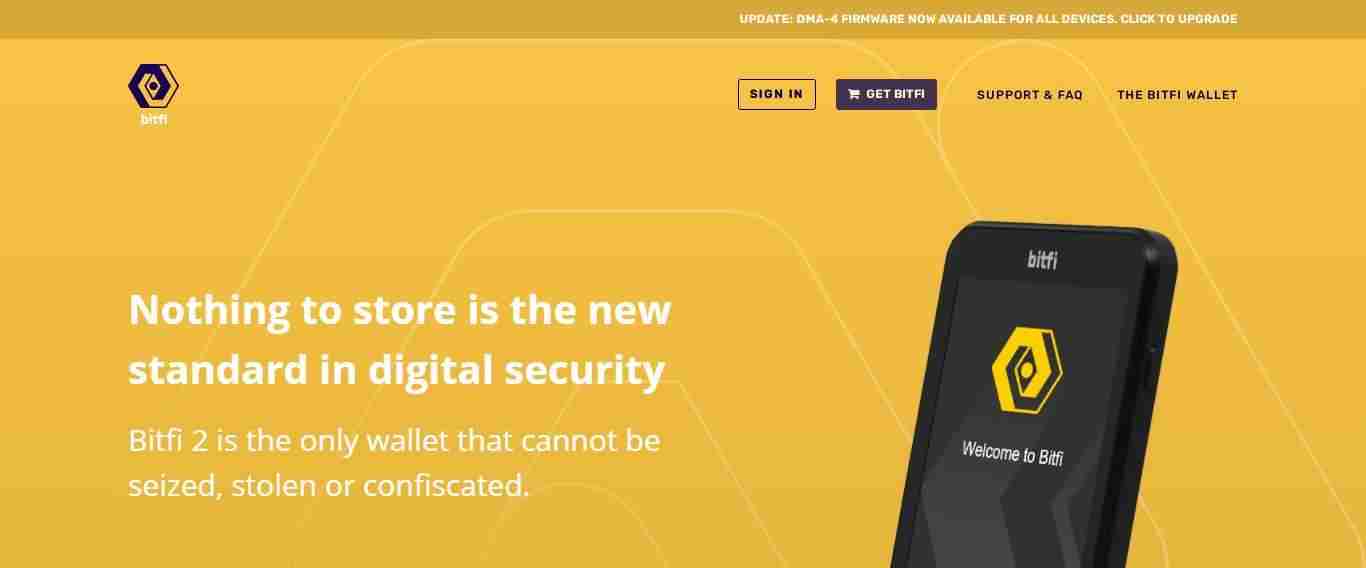 Bitfi Wallet Review: Bitfi Wallet Is 100% Safe Wallet