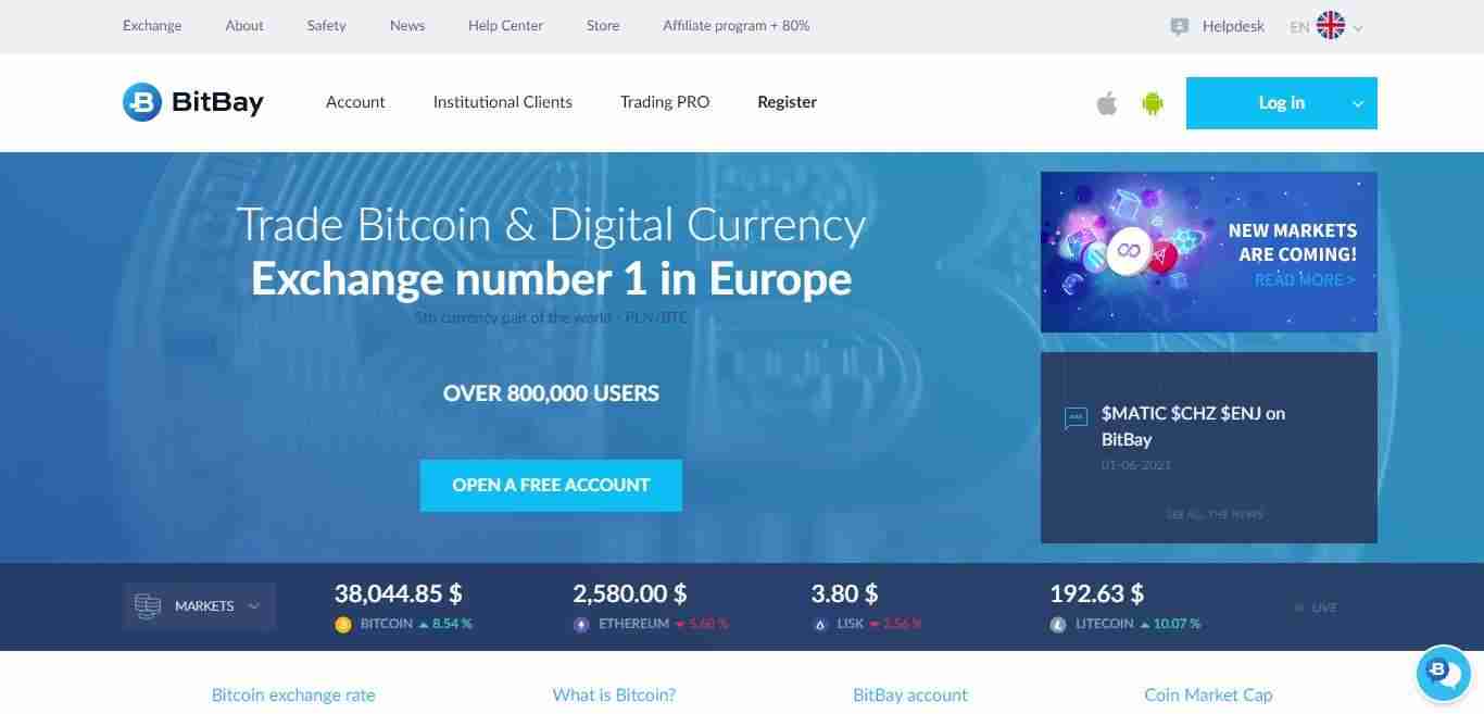 BitBay Crypto Exchange Review : It Is Good Or Bad?