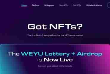 Weyu Airdrop Review: Each Referral up to a Maximum of 100 Tickets.