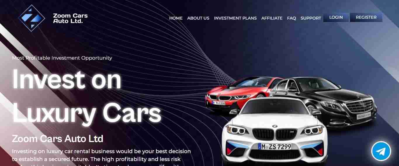 Zoomcars.io Investment Project Review : Paying Or Scam Project ?