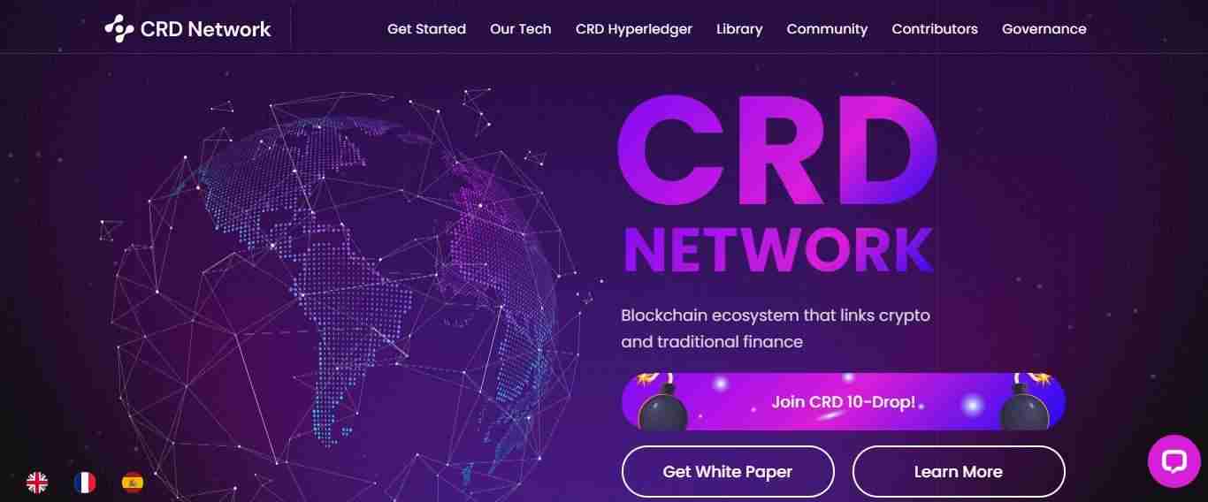 CRD Network Airdrop Review: You will get 500 CRD.