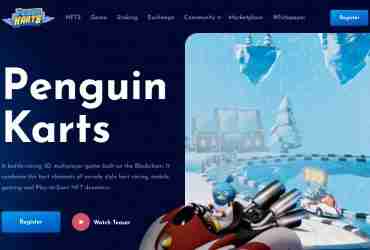 Penguin Karts Ico Review: Battle. Collect. Earn.
