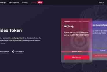 Tidex Airdrop Review: Cryptocurrency Trading Ecosystem TIDEX