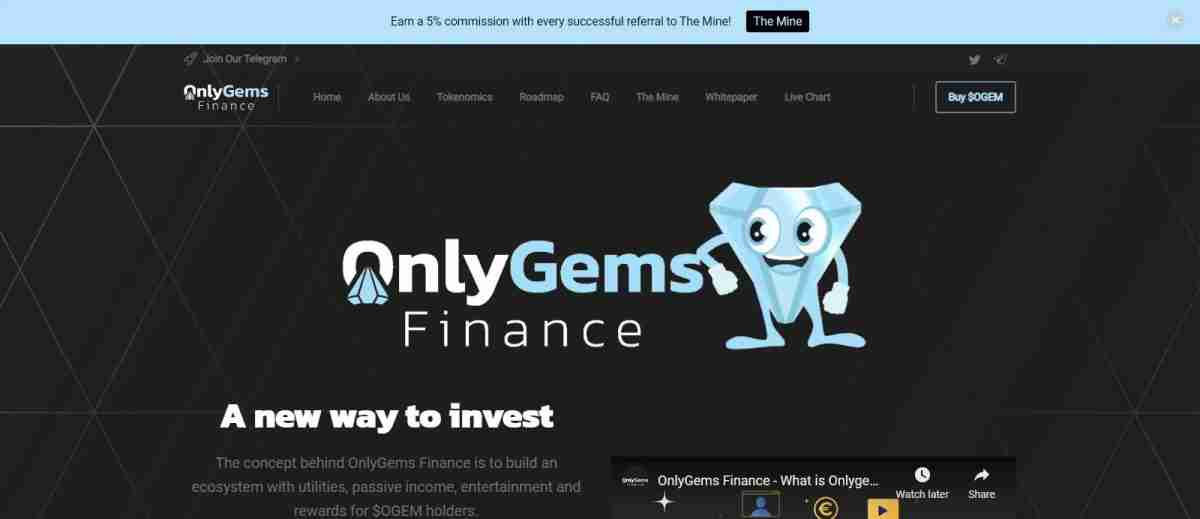 What Is Only Gems Finance(OGEM) Coin Review? Complete Guide Review About Only Gems Finance