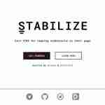 What Is Stabilize (STBZ)?