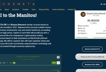 What Is Cosmeta (CRI) Coin Review? Complete Guide Review About Cosmeta