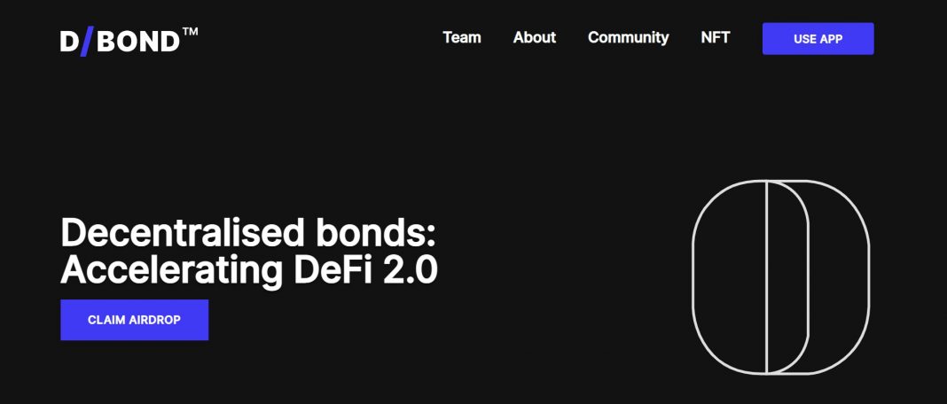 D/Bond Airdrop Review: Eligible users will get 35 DBIT.