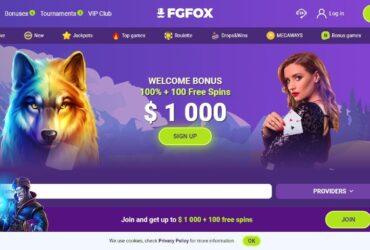 Fgfox.com Casino Review : Latest 2022 Review
