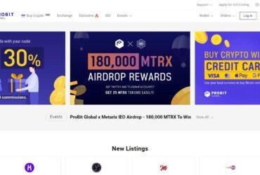 ProBit Global Airdrop Review : You Will get 700,000 TEVI.