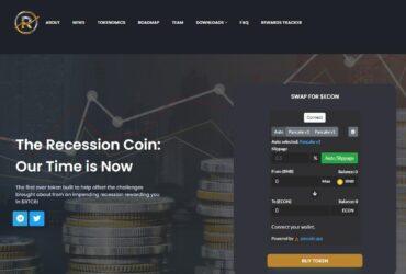 What Is Recession Coin (ECON)? Complete Guide & Review About Recession Coin