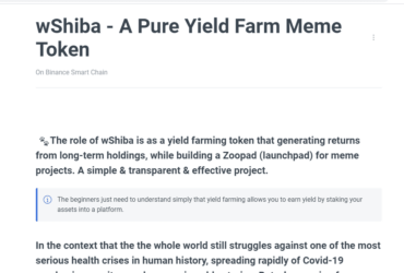 wShiba (WSHIB) Coin Complete Detailed Review 2022