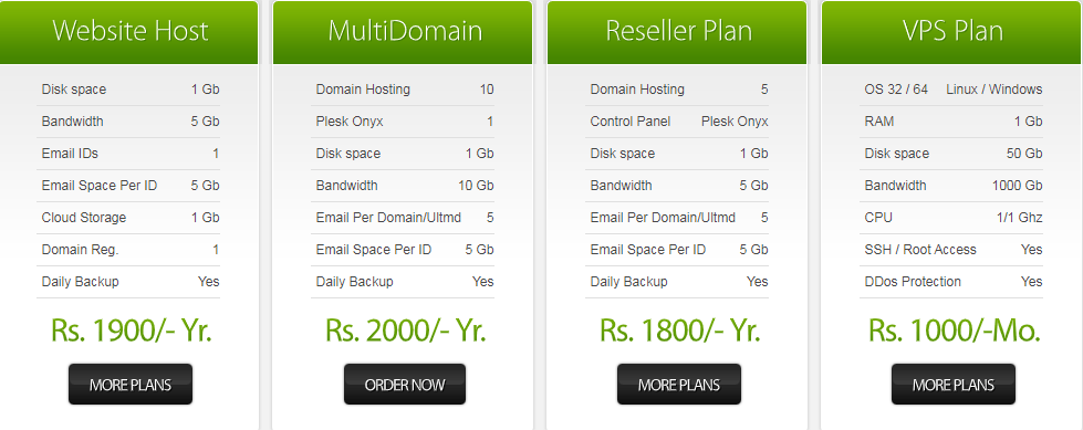 Domhost Price