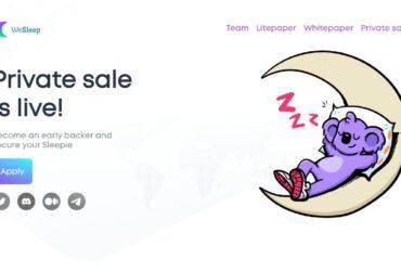 WeSleep Airdrop Review : Private Sale is live!