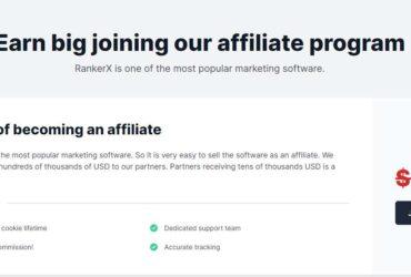 RankerX Affiliate Program