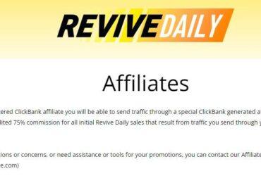 Revive Daily Affiliate Program