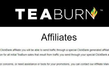 TeaBurn Affiliate Program