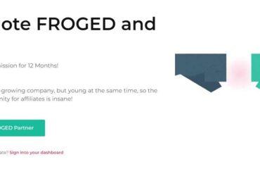 FROGED Affiliate Program