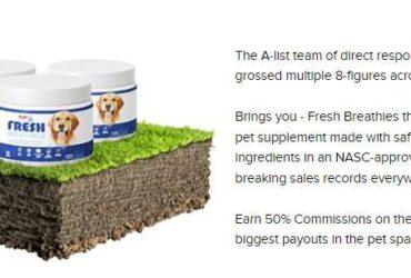 Fresh Breathies by Pup Labs Affiliate Program