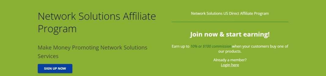 Network Solutions Affiliate Program