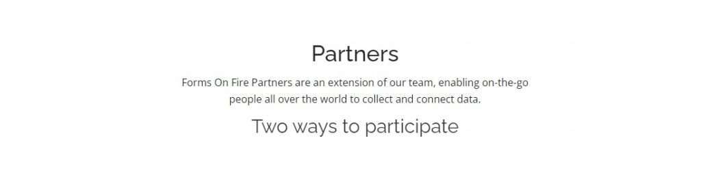Forms On Fire Partners Affiliate Program