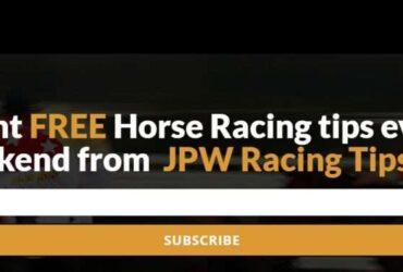 JPW Racing Tipster Affiliate Program