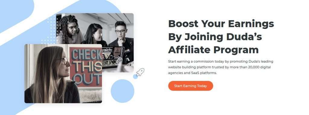 Duda affiliate program