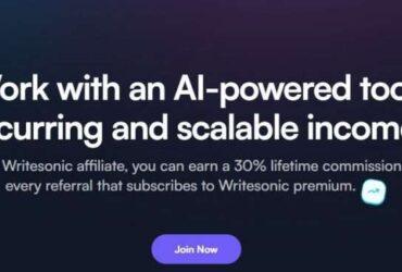 Writesonic Affiliate Program