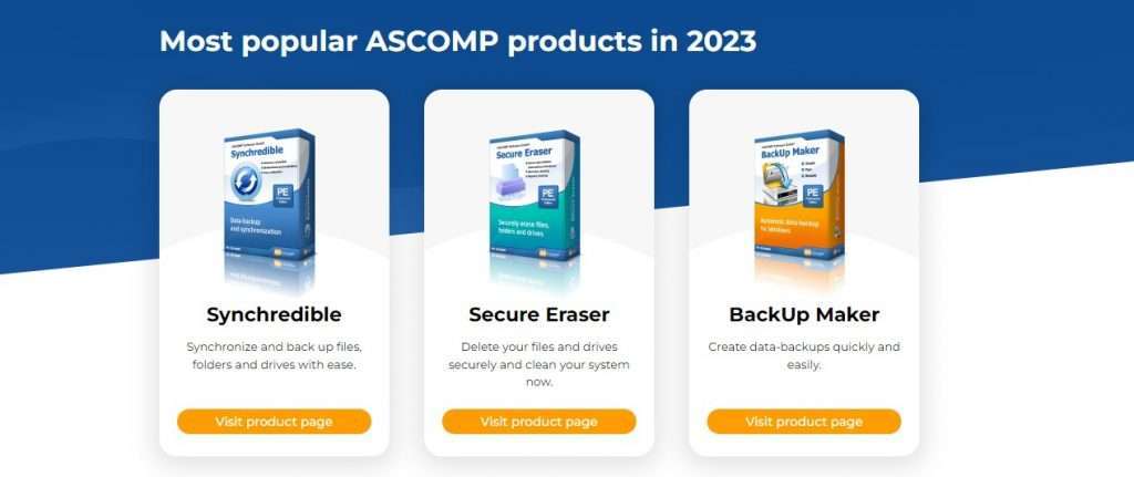 ASCOMP Software affiliate program