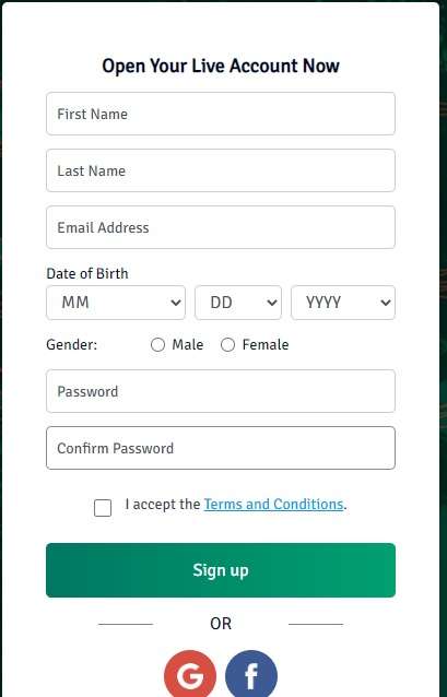 How To Create Account At CedarFX 