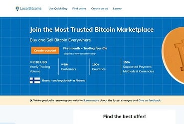 Once rewritten the Venezuelan financial landscape! LocalBitcoins has been in operation for 10 years and lost to the cold winter