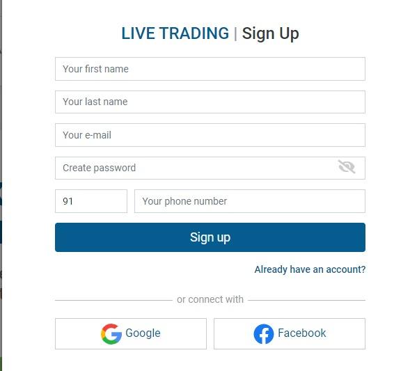 How To Create Account At easyMarkets 