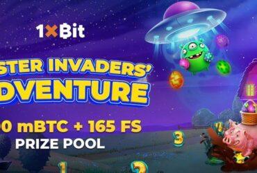 Save Easter Eggs with 1xBit and Win Crypto