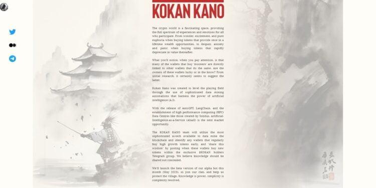 Kokan Kano (KOKAN) Review : Is It Good Or Bad Coin Read Our Article