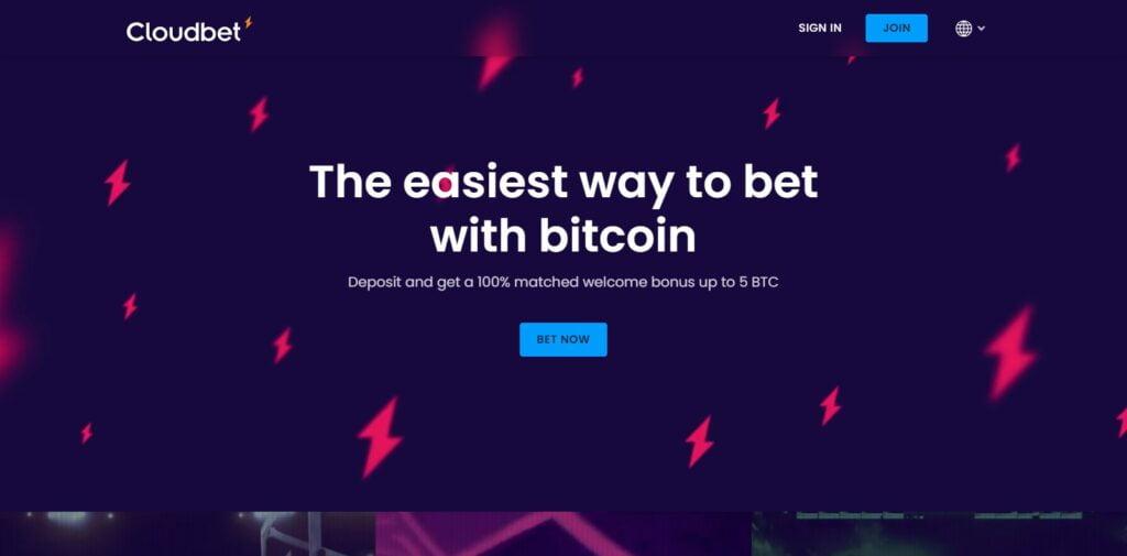 CloudBet (New Crypto Casinos 2023)