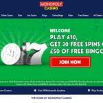 Monopoly Casino Review: Get 30 Free Spins