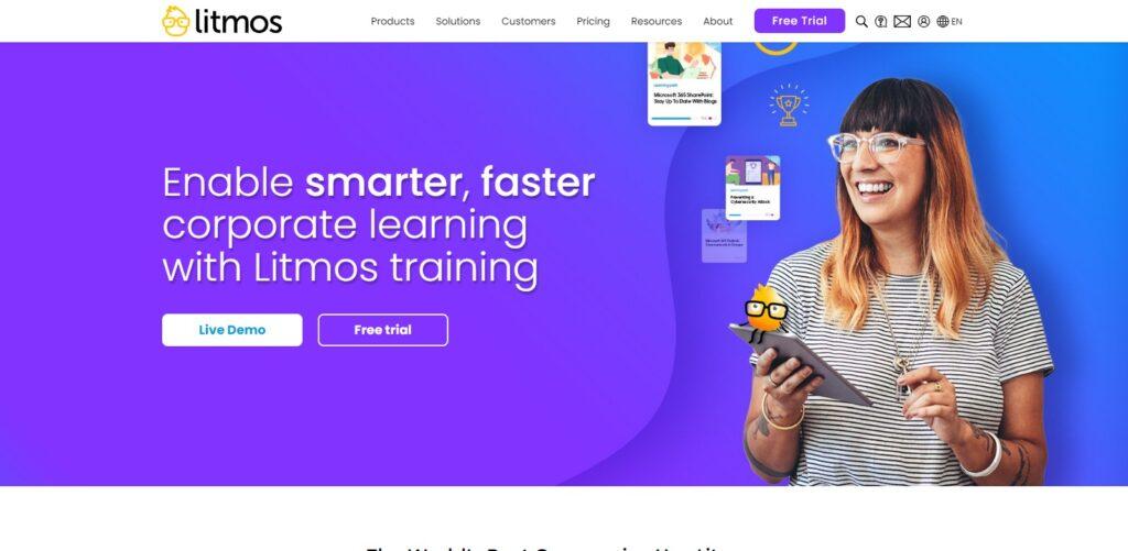 Litmos (Best E- Learning Platform)
