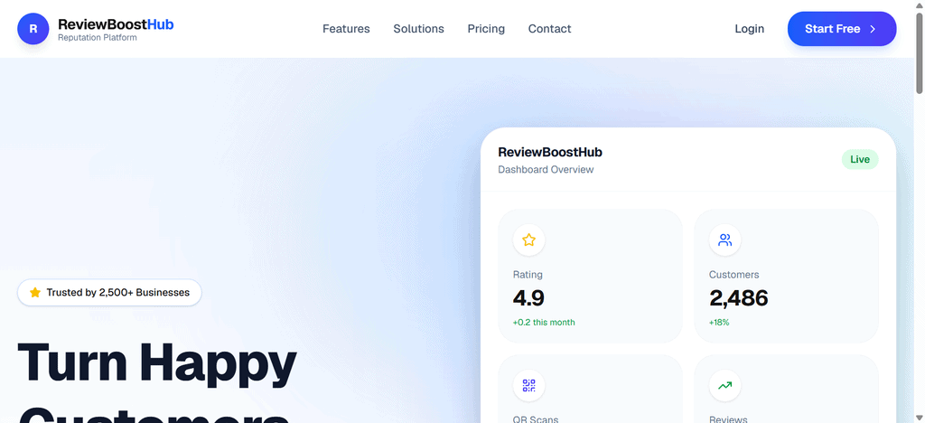 ReviewBooster Hub