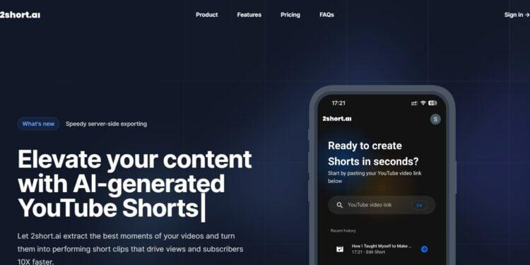 15 Best AI Tools to Create YouTube Shorts