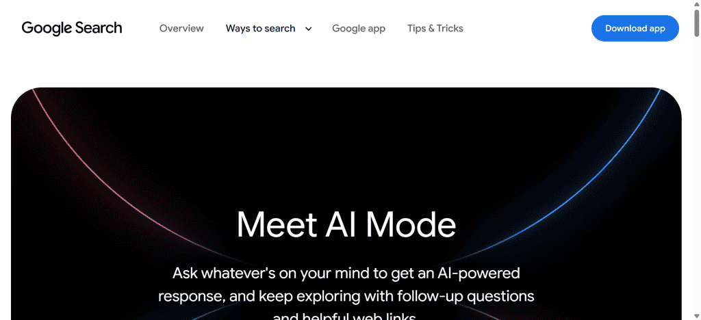 Google Search AI Mode