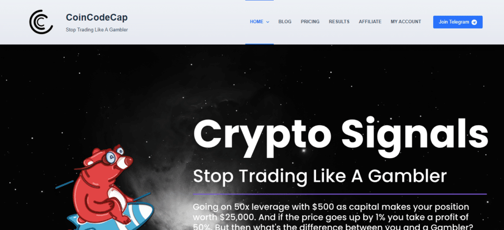 CoinCodeCap Trading Signals