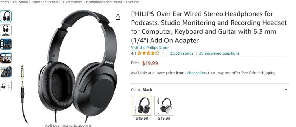 Philips Headphone