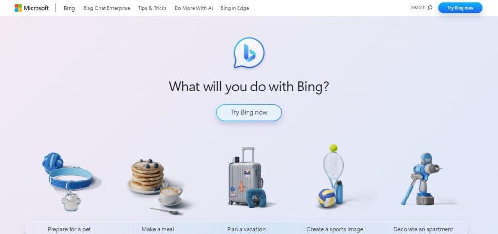 Microsoft Bing AI