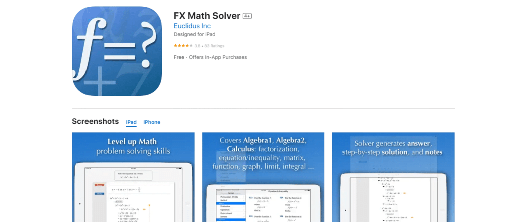 FX Math Solver