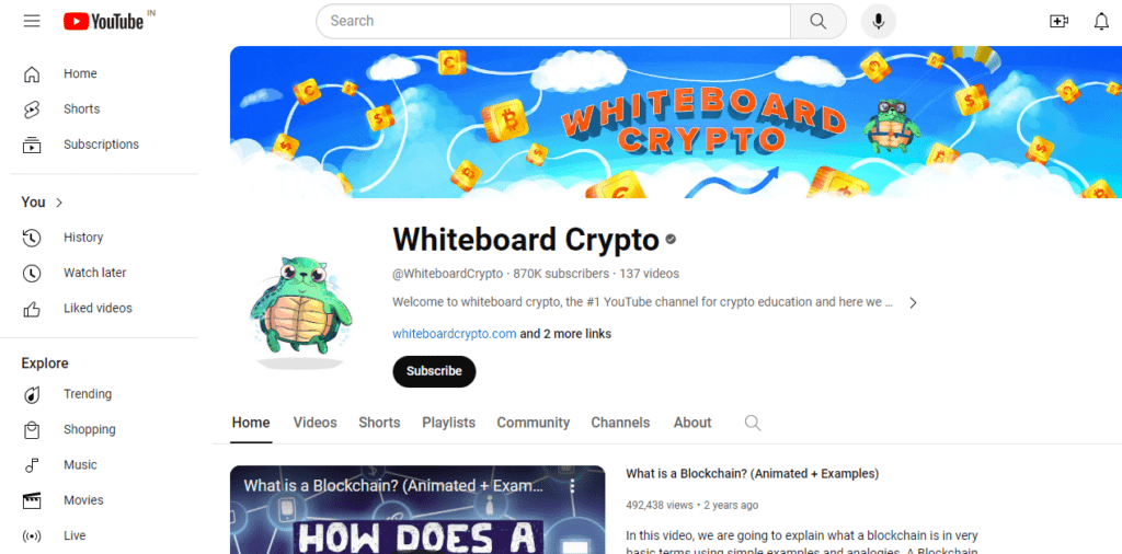 Whiteboard Crypto