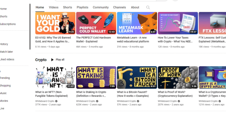 30 Best Crypto Youtube Channels